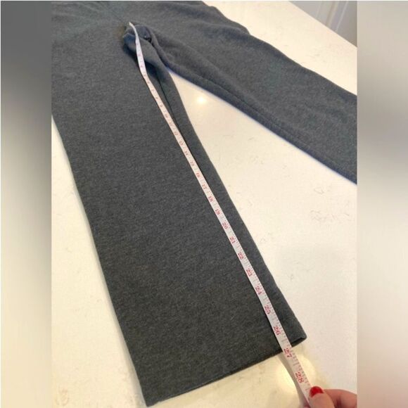 L.L. Bean 1912 Sweat Pants Straight Leg Mid-Rise Drawstring Front Pocket Grey Sm - Picture 8 of 9